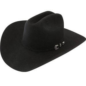 NWTStetson Men's 6X Skyline Fur Felt Cowboy Hat Size 7 1/4 Black SFSKYL-75400772